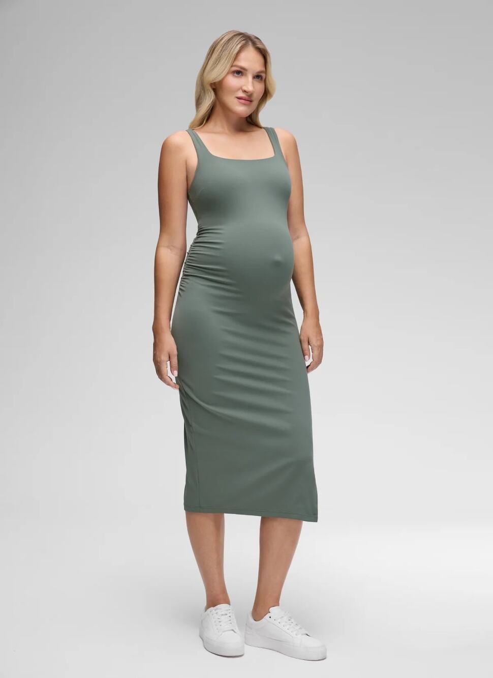 CRZ Yoga Butterluxe Sleeveless Maternity Dress